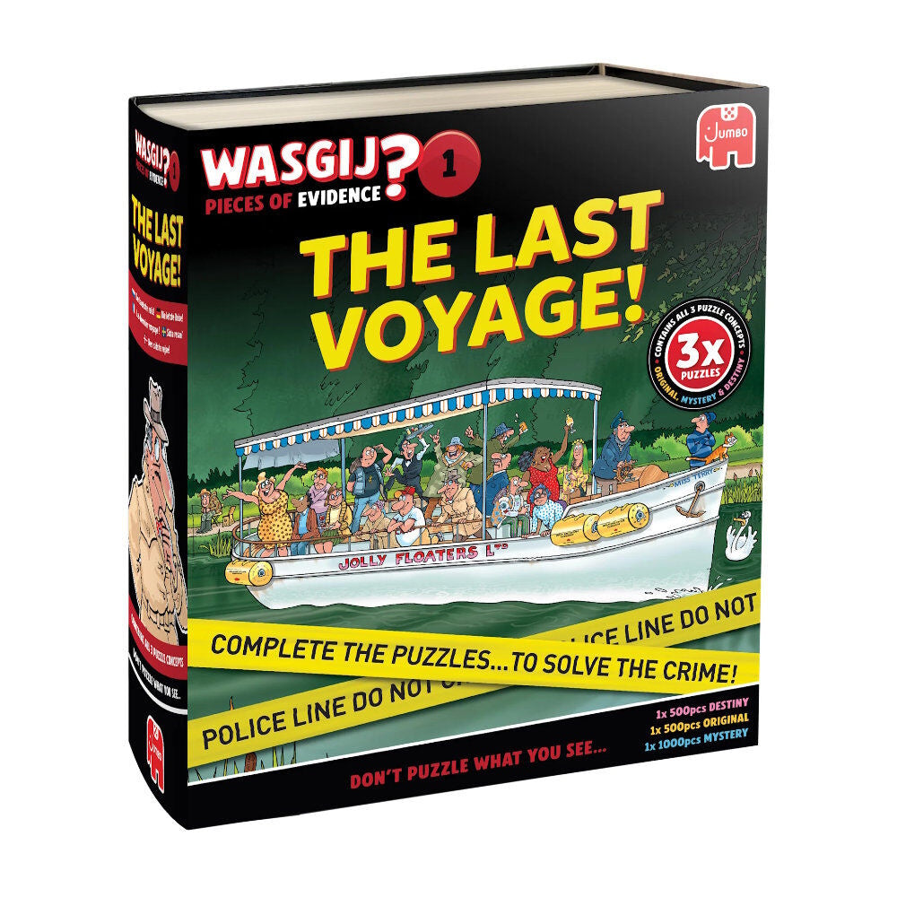 Wasgij? Pieces of Evidence #1 The Last Voyage! Set of 3 Puzzles