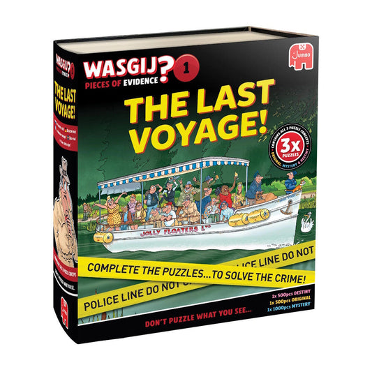 Wasgij? Pieces of Evidence #1 The Last Voyage! Set of 3 Puzzles