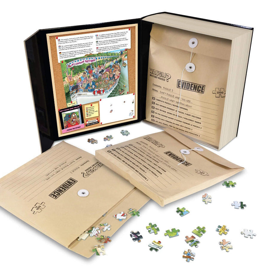 Wasgij? Pieces of Evidence #1 The Last Voyage! Set of 3 Puzzles