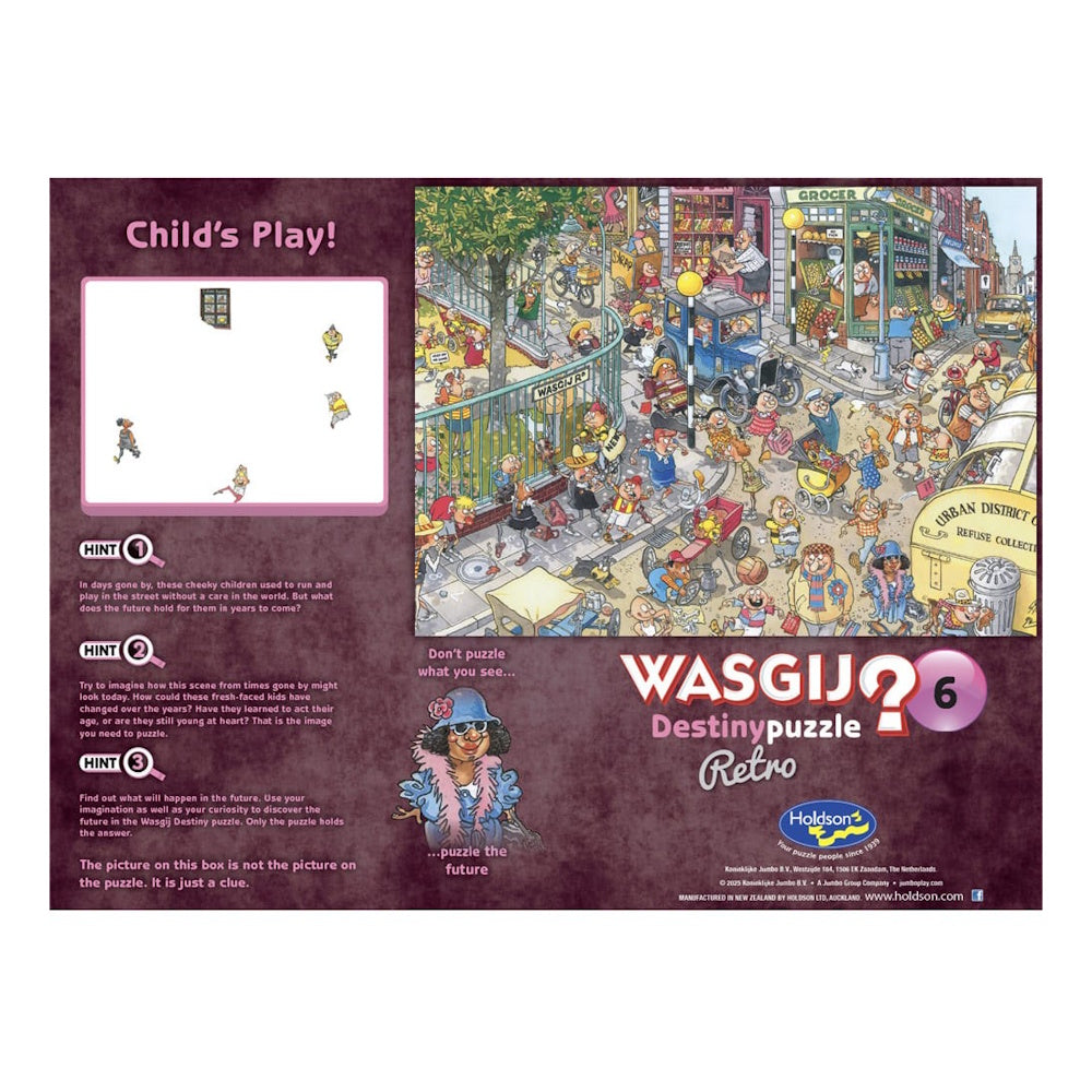 Wasgij? Retro Destiny #6: Child's Play 500XL Piece Puzzle