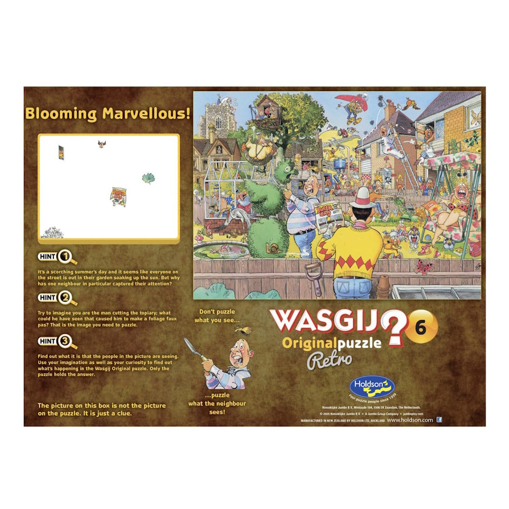 Wasgij? Retro Original #6: Bloomin Marvellous 500XL Piece Puzzle