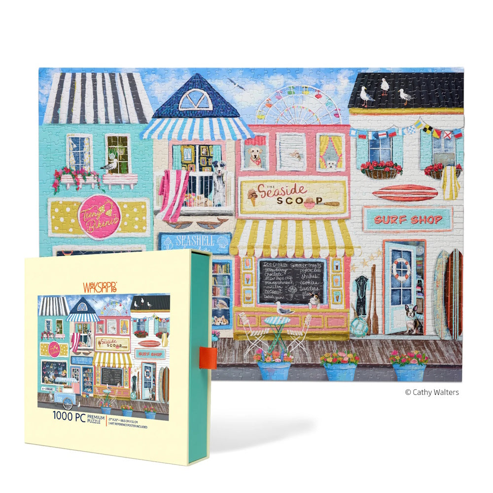 WerkShoppe 1000 Piece Puzzle - Beach Boardwalk