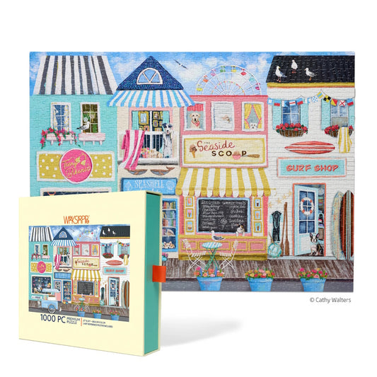 WerkShoppe 1000 Piece Puzzle - Beach Boardwalk
