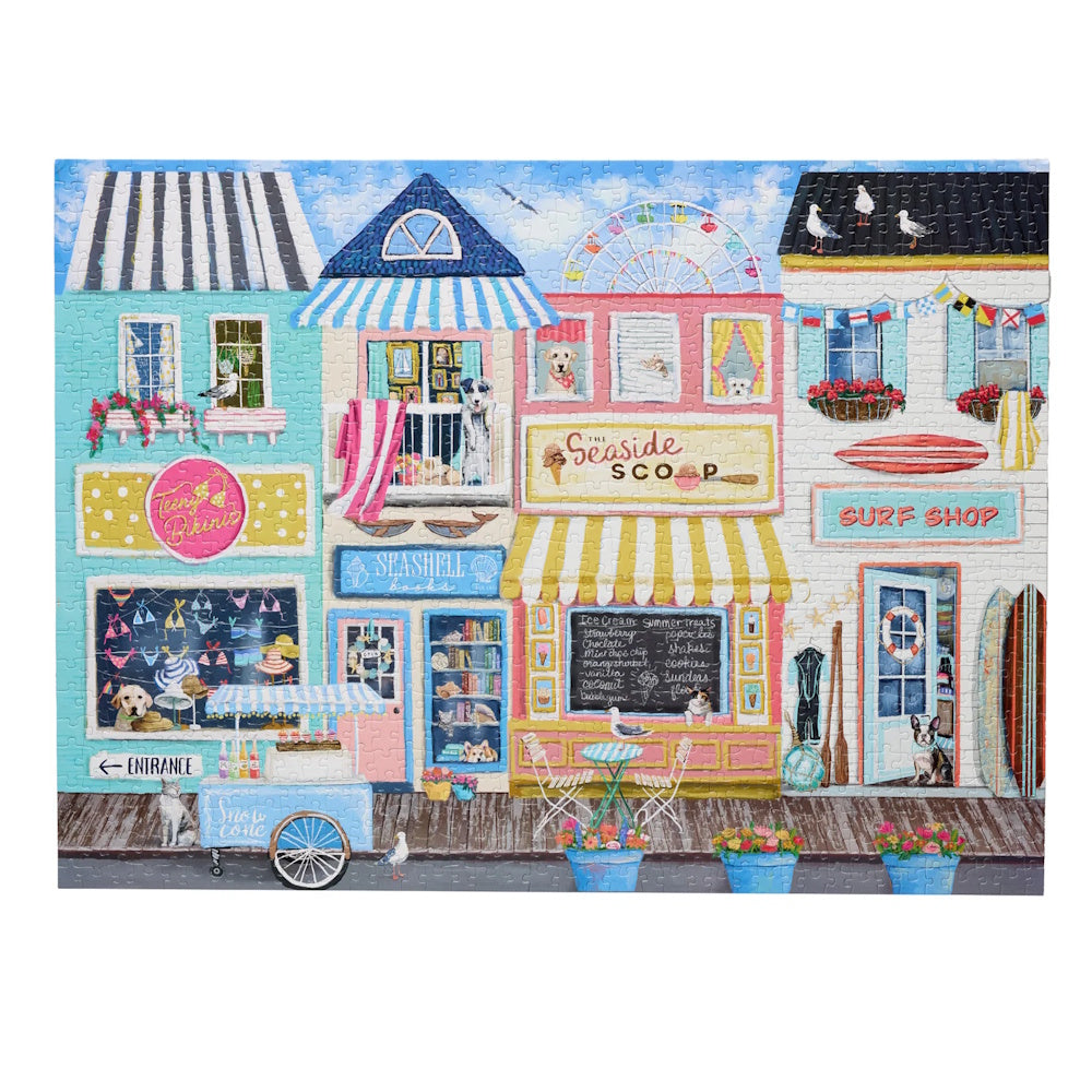 WerkShoppe 1000 Piece Puzzle - Beach Boardwalk