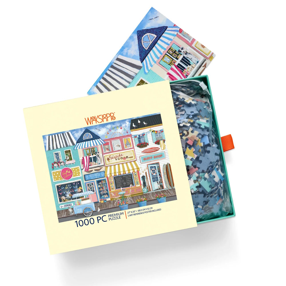 WerkShoppe 1000 Piece Puzzle - Beach Boardwalk