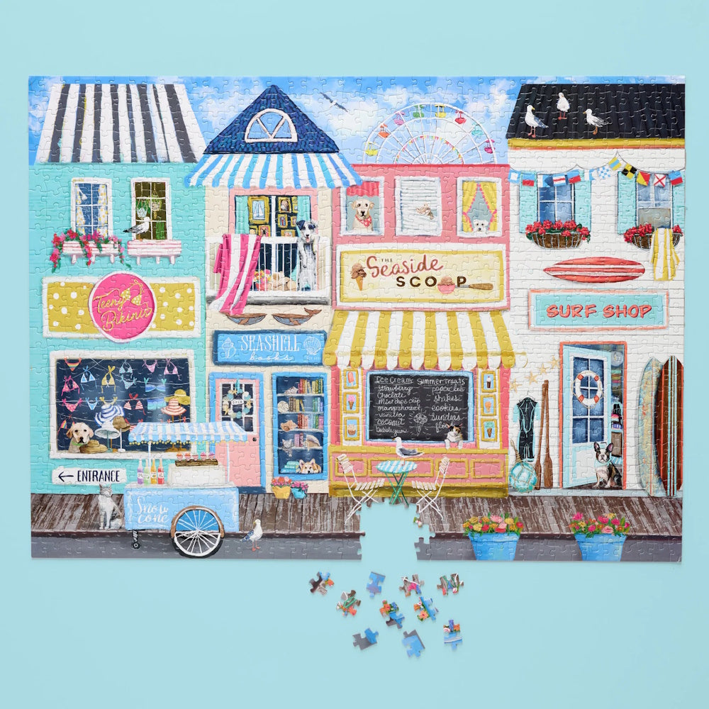 WerkShoppe 1000 Piece Puzzle - Beach Boardwalk