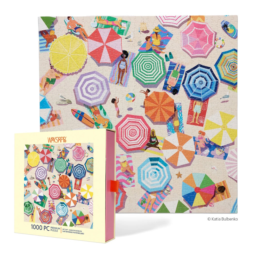 WerkShoppe 1000 Piece Puzzle - Beach Day