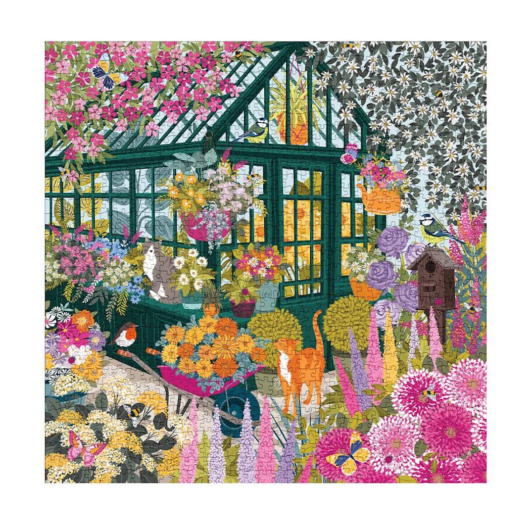 WerkShoppe 1000 Piece Puzzle - Spring Greenhouse