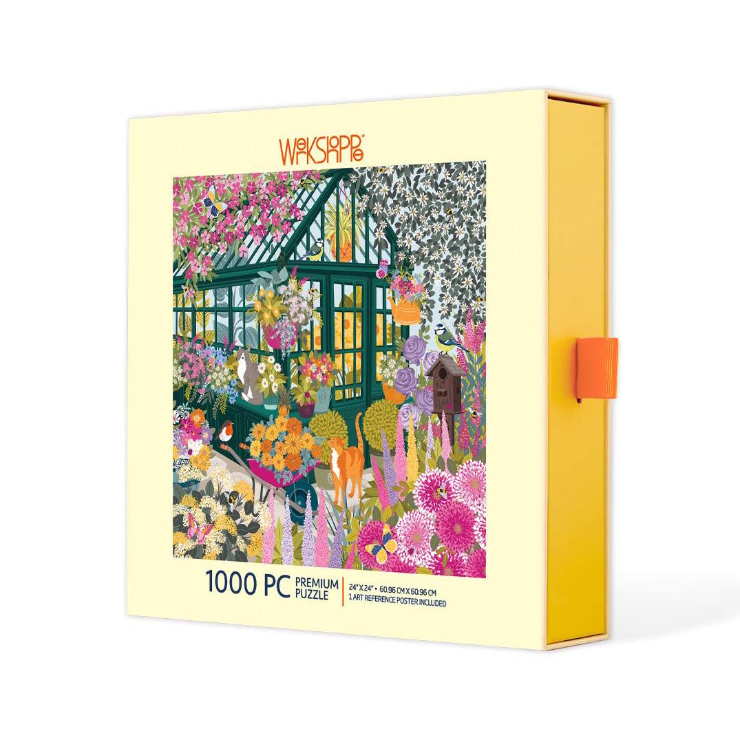 WerkShoppe 1000 Piece Puzzle - Spring Greenhouse