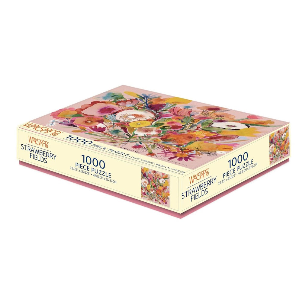 WerkShoppe 1000 Piece Puzzle - Strawberry Fields