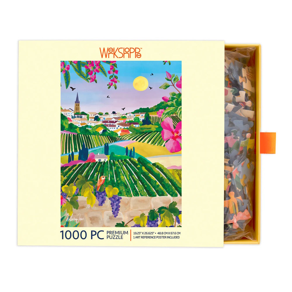 WerkShoppe 1000 Piece Puzzle - Village Vineyard