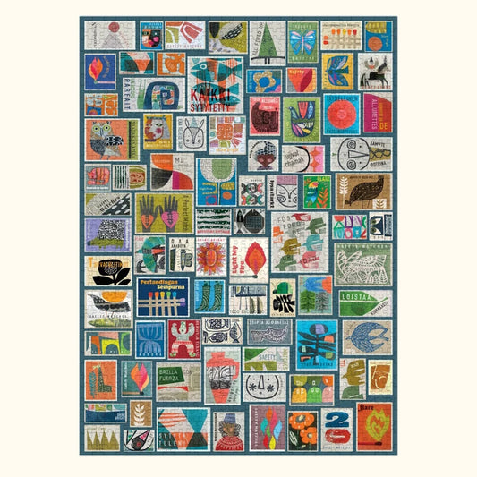 WerkShoppe 1000 Piece Puzzle - Vintage Matchbooks