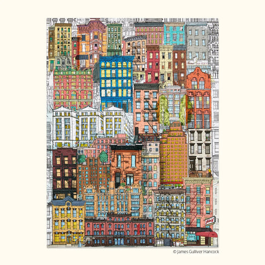 WerkShoppe 500 Piece Puzzle - City Life