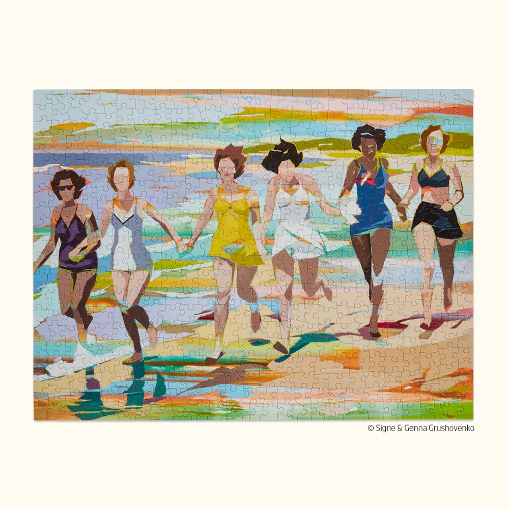 WerkShoppe 500 Piece Puzzle - Sunset Swim