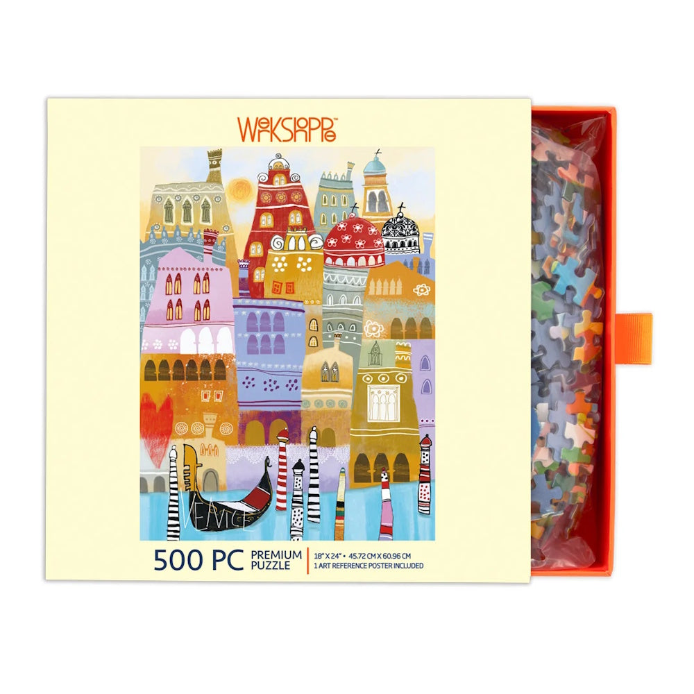 WerkShoppe 500 Piece Puzzle - Venice