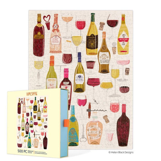 WerkShoppe 500 Piece Puzzle - Wine Tasting