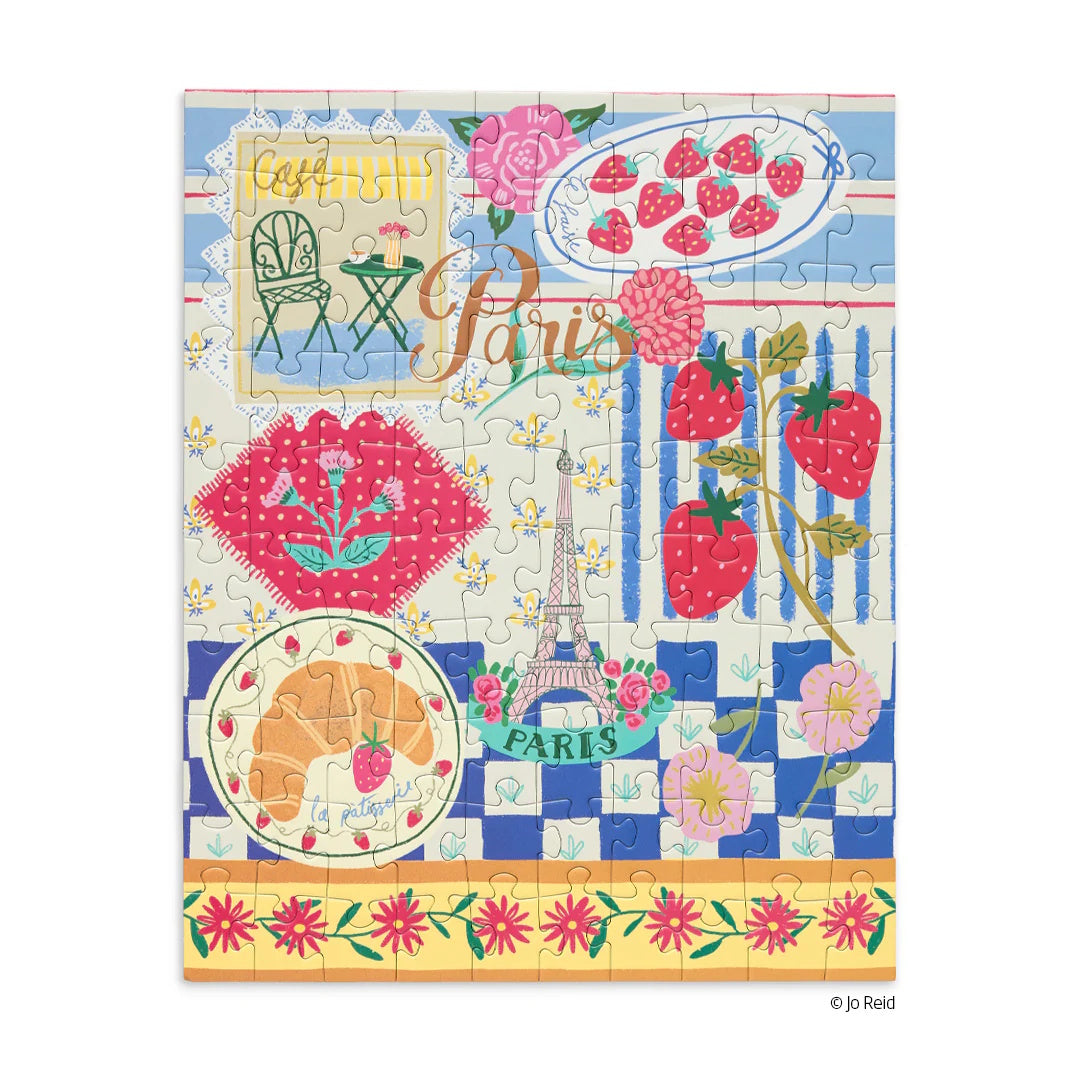 WerkShoppe 100 Piece Puzzle Snax - Paris Cafe
