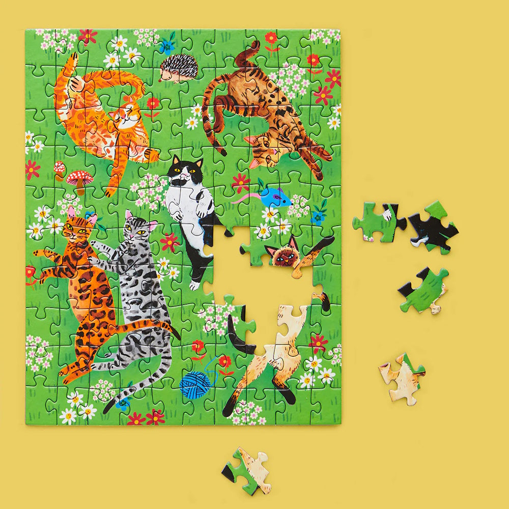 WerkShoppe 100 Piece Puzzle Snax - Cat Nap