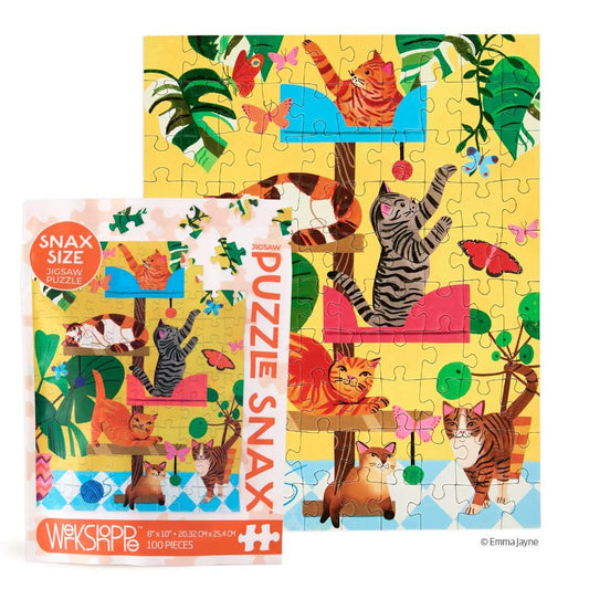 WerkShoppe 100 Piece Puzzle Snax - Cat Tree