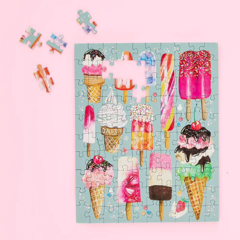 WerkShoppe 100 Piece Puzzle Snax - Ice Cream & Pops