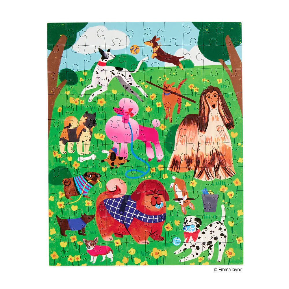 WerkShoppe 100 Piece Puzzle Snax - Puppy Park