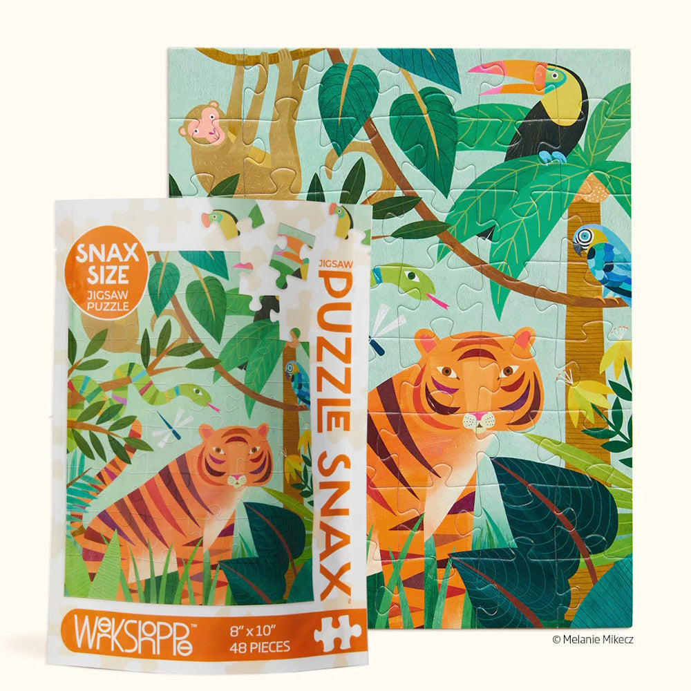 WerkShoppe 48 Piece Puzzle Snax - In the Jungle