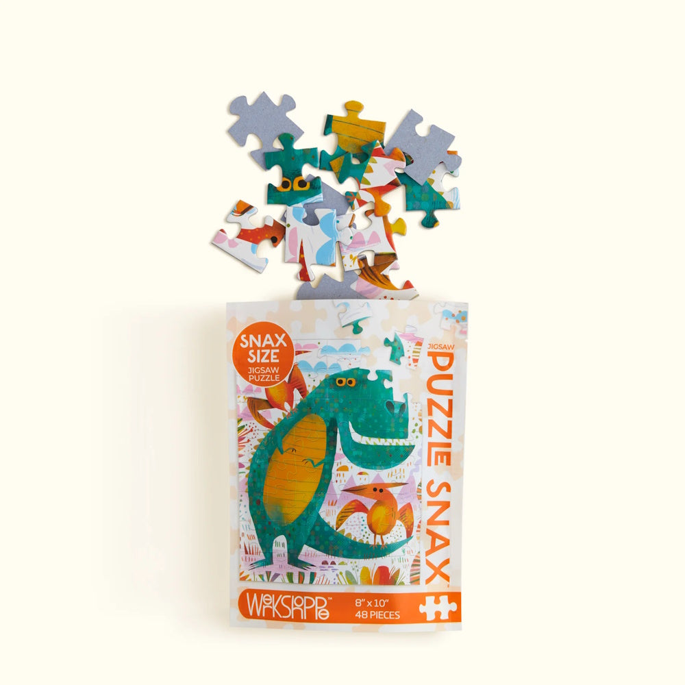 WerkShoppe 48 Piece Puzzle Snax - T Rex & Friends