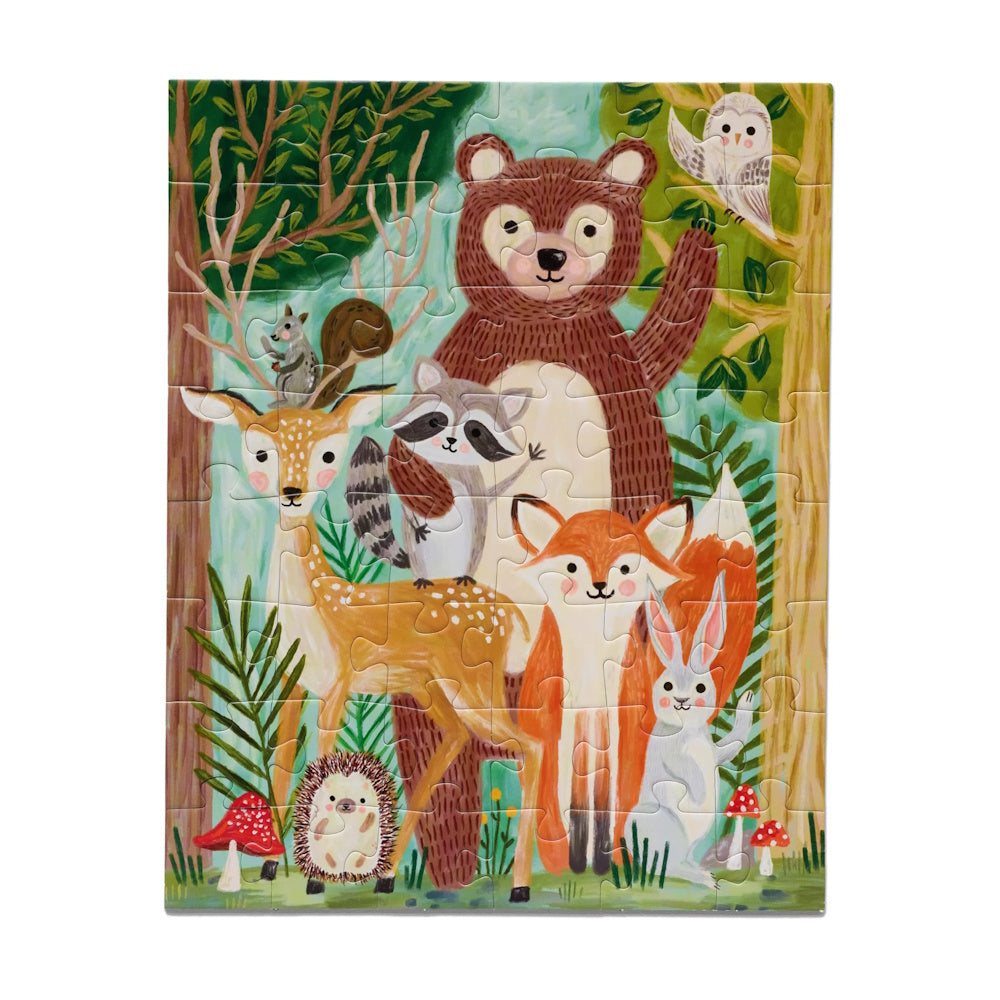 WerkShoppe 48 Piece Puzzle Snax - Woodland Cuties