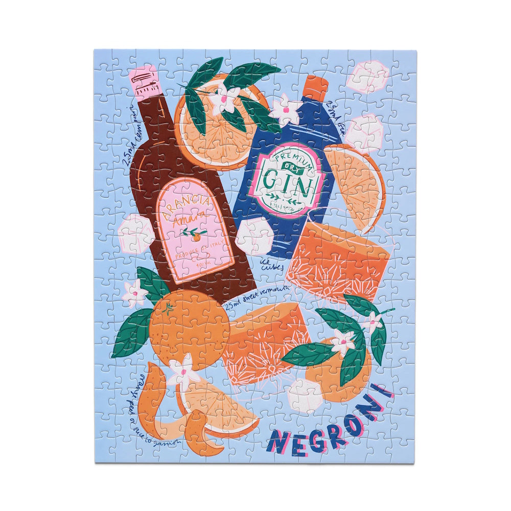 WerkShoppe 3 x 250 Piece Puzzles - Classic Cocktails