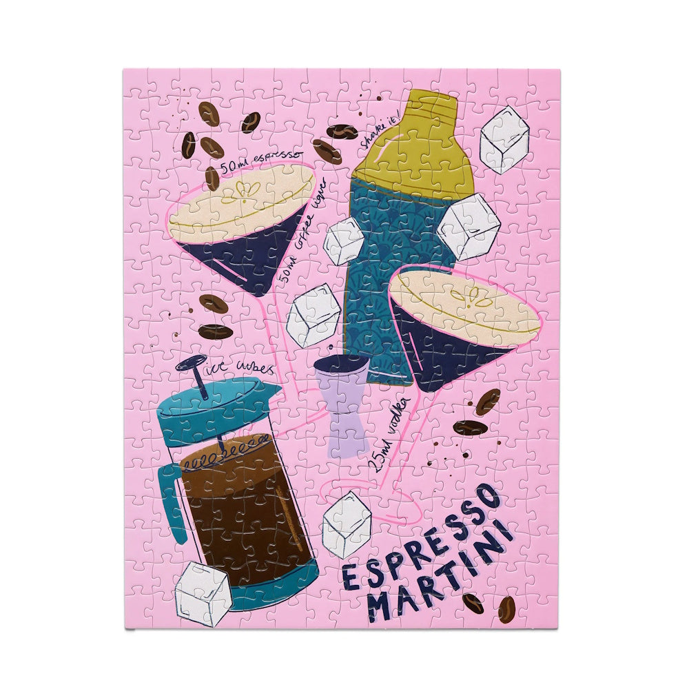 WerkShoppe 3 x 250 Piece Puzzles - Classic Cocktails