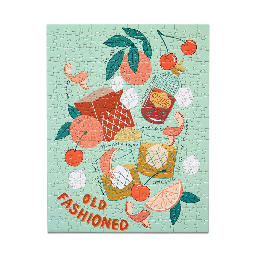 WerkShoppe 3 x 250 Piece Puzzles - Classic Cocktails