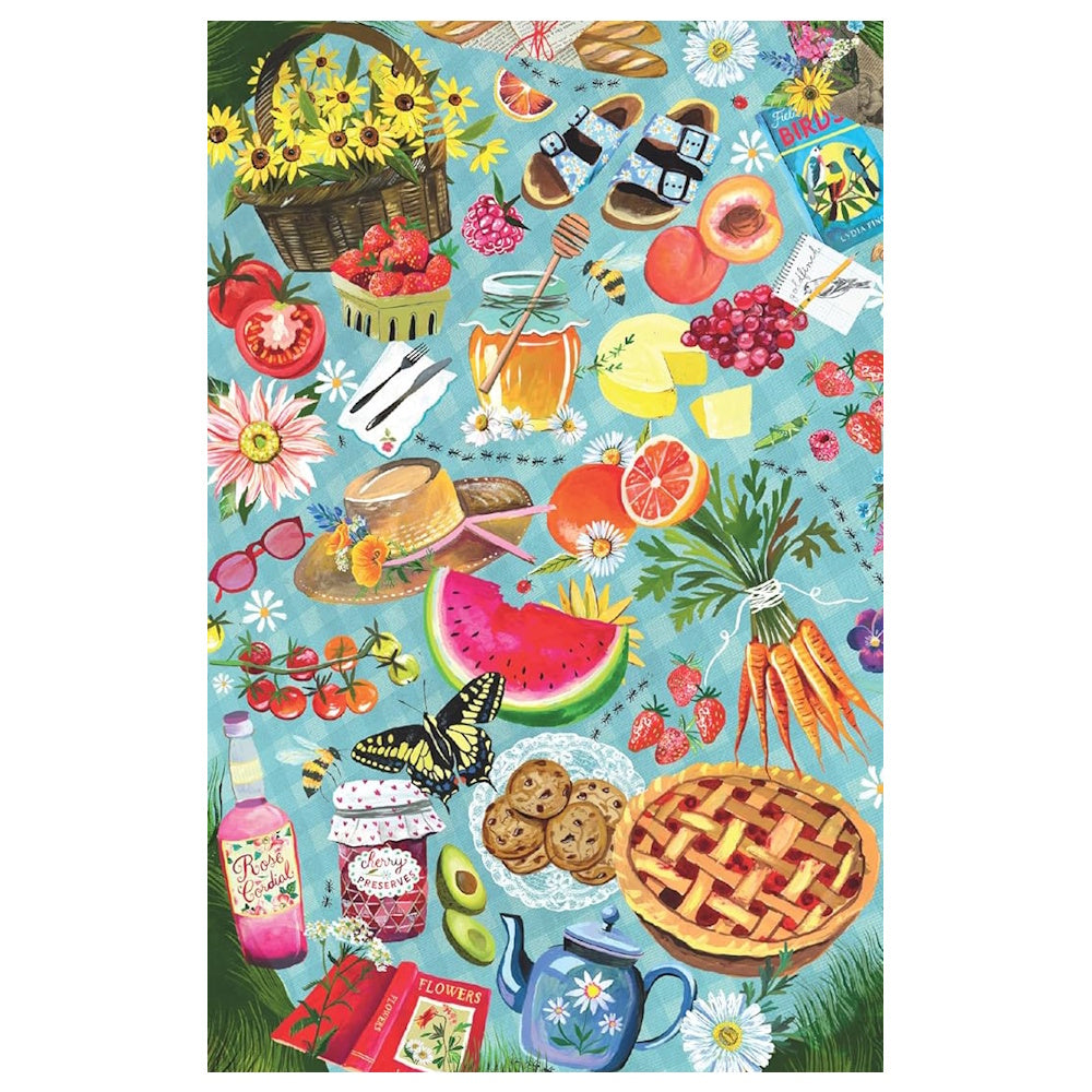 Wildflower Picnic 500 Piece Puzzle