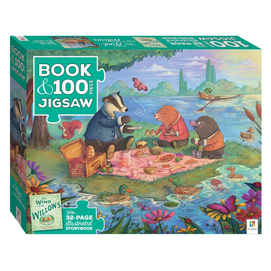 The Wind in the Willows 100 Piece Puzzle & Story Book