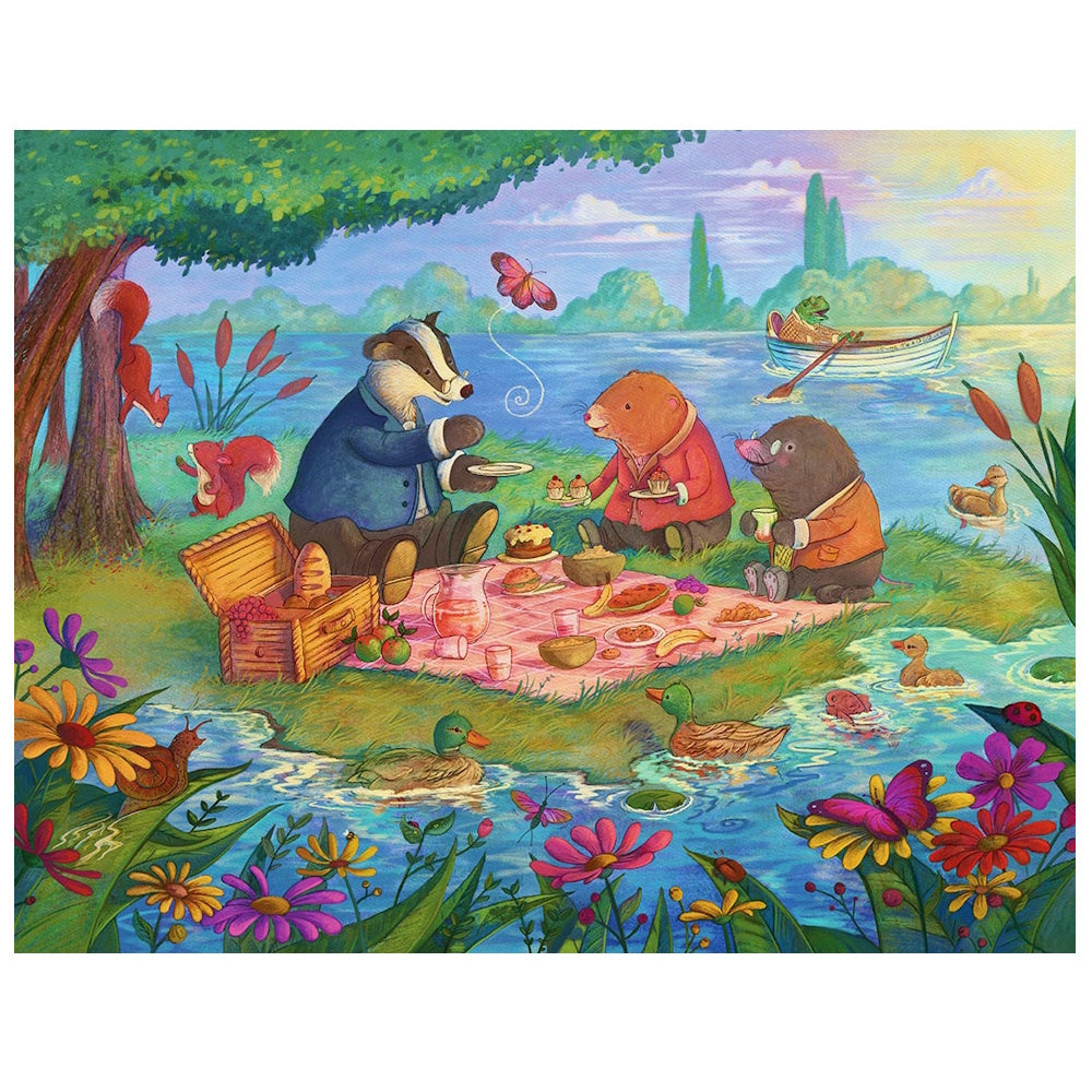 The Wind in the Willows 100 Piece Puzzle & Story Book