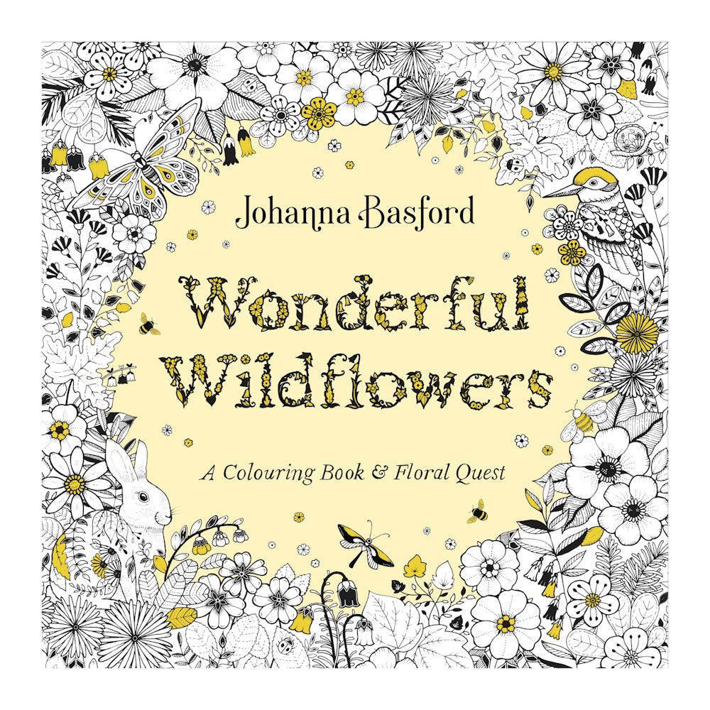 Wonderful Wildlowers: A Colouring Book & Floral Quest