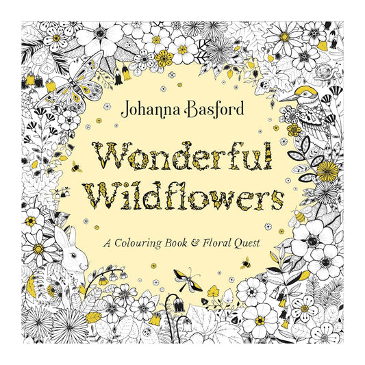 Wonderful Wildlowers: A Colouring Book & Floral Quest