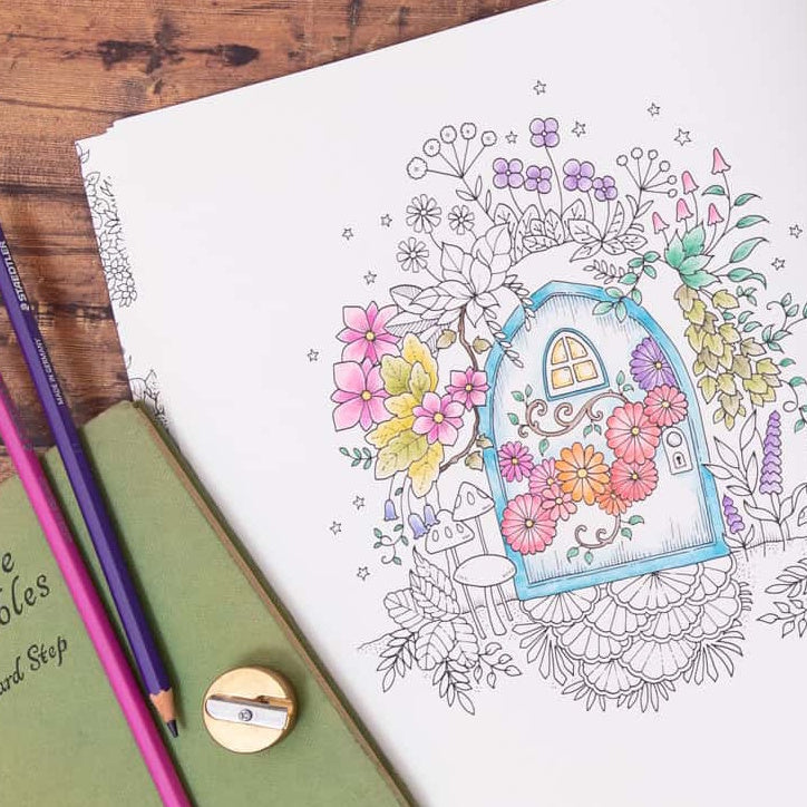 Wonderful Wildlowers: A Colouring Book & Floral Quest