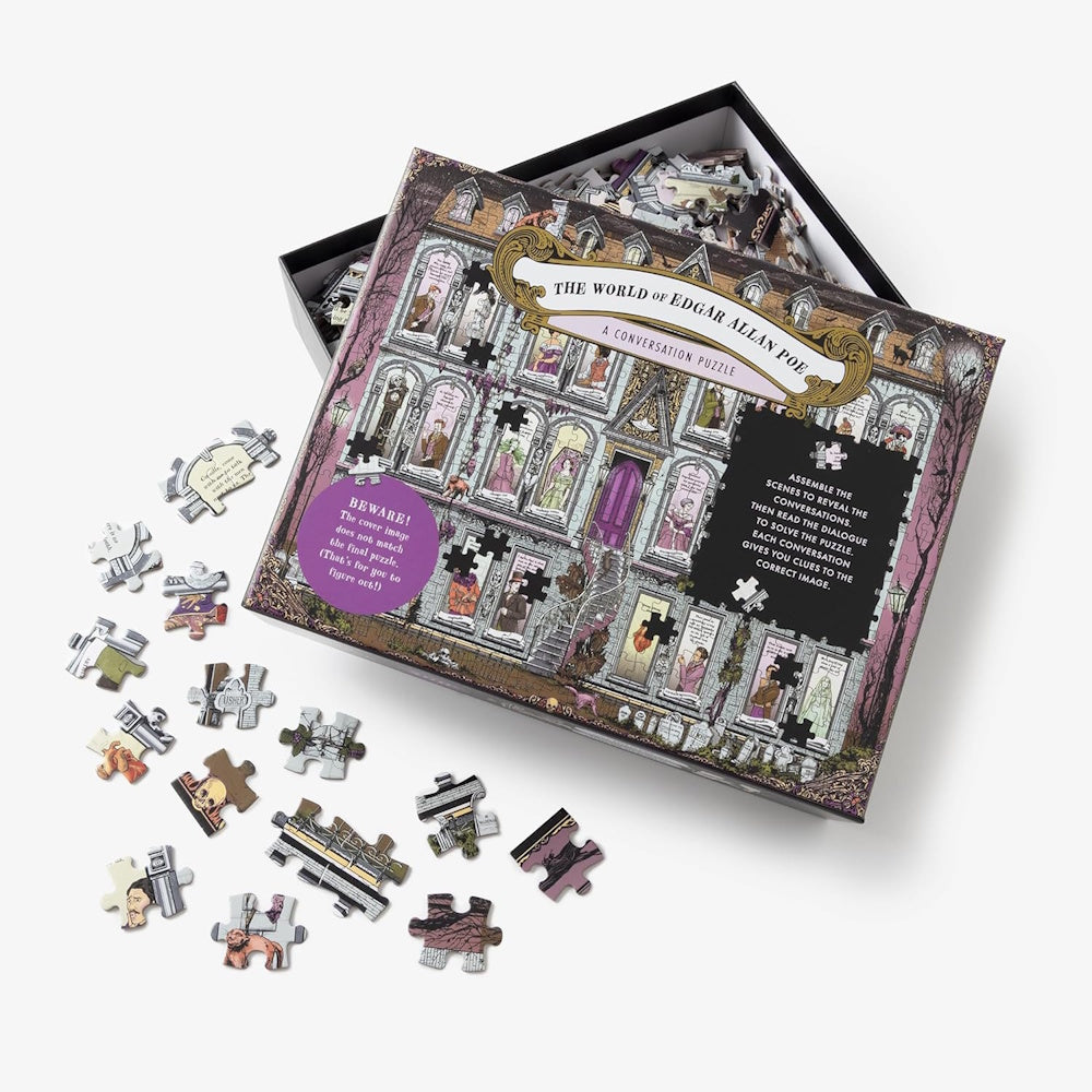 The World of Edgar Allan Poe: A Conversation Puzzle (500 Pieces)