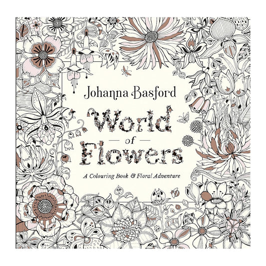 World of Flowers: A Colouring Book & Floral Adventure