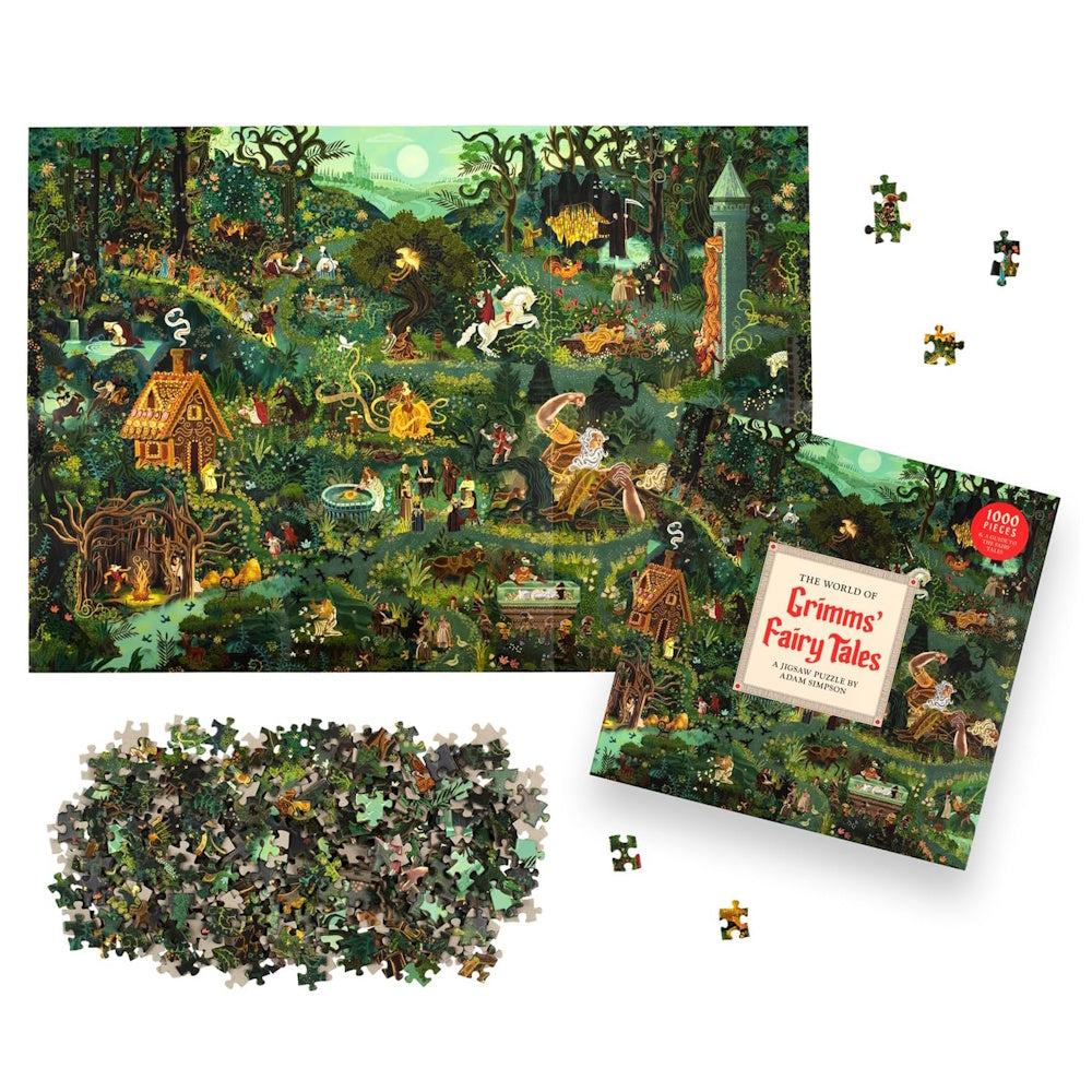 The World of Grimms' Fairy Tales 1000 Piece Puzzle