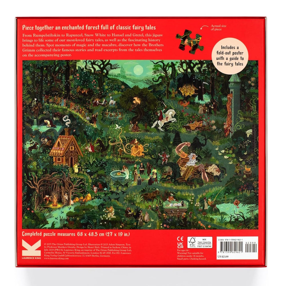 The World of Grimms' Fairy Tales 1000 Piece Puzzle