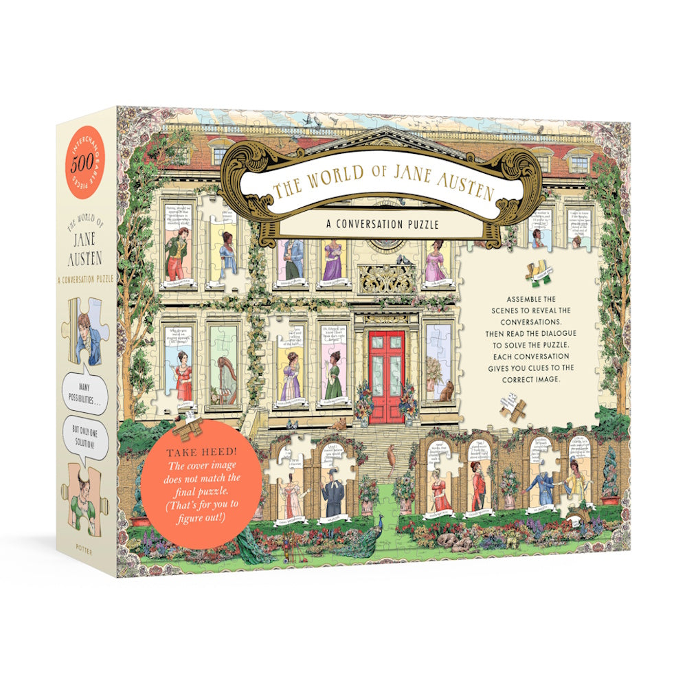 The World of Jane Austen: A Conversation Puzzle (500 Pieces)