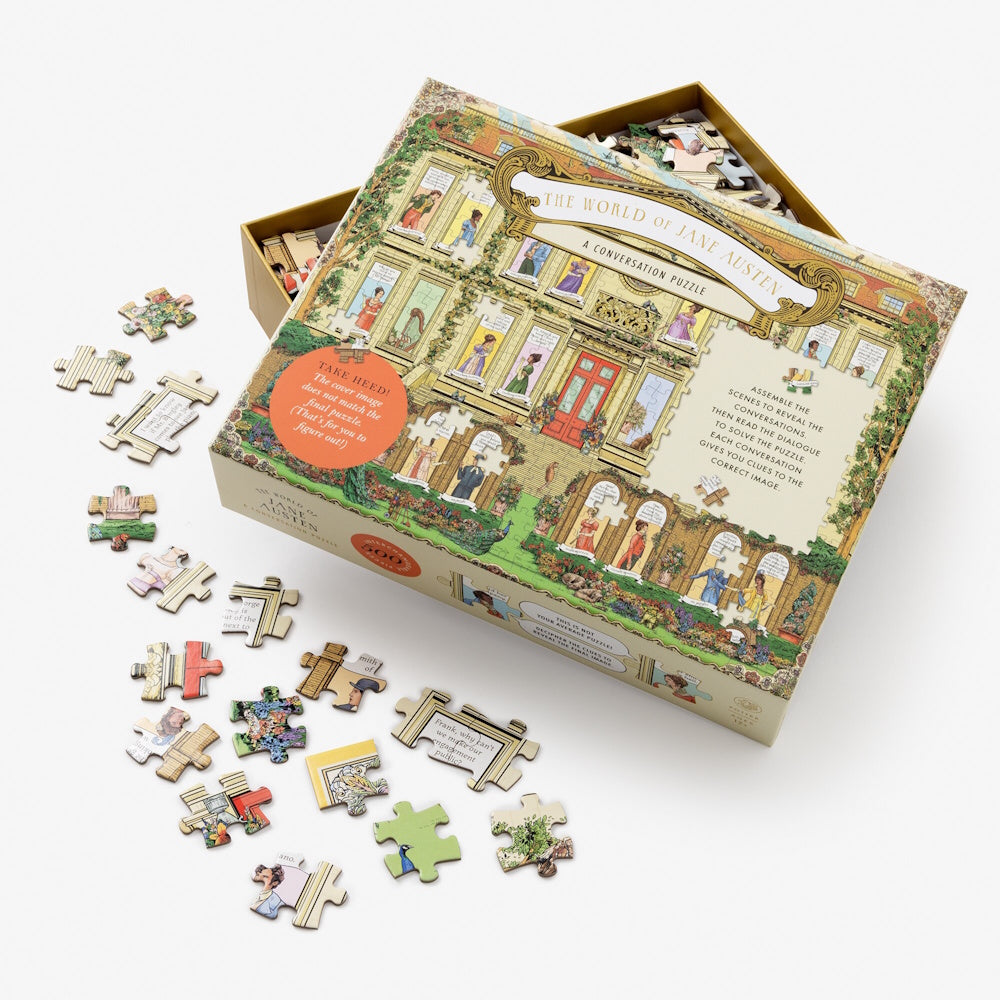 The World of Jane Austen: A Conversation Puzzle (500 Pieces)
