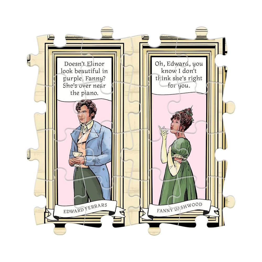 The World of Jane Austen: A Conversation Puzzle (500 Pieces)