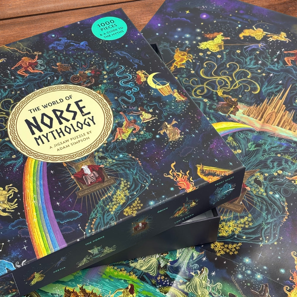 The World of Norse Mythology 1000 Piece Puzzle