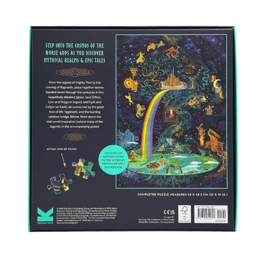 The World of Norse Mythology 1000 Piece Puzzle
