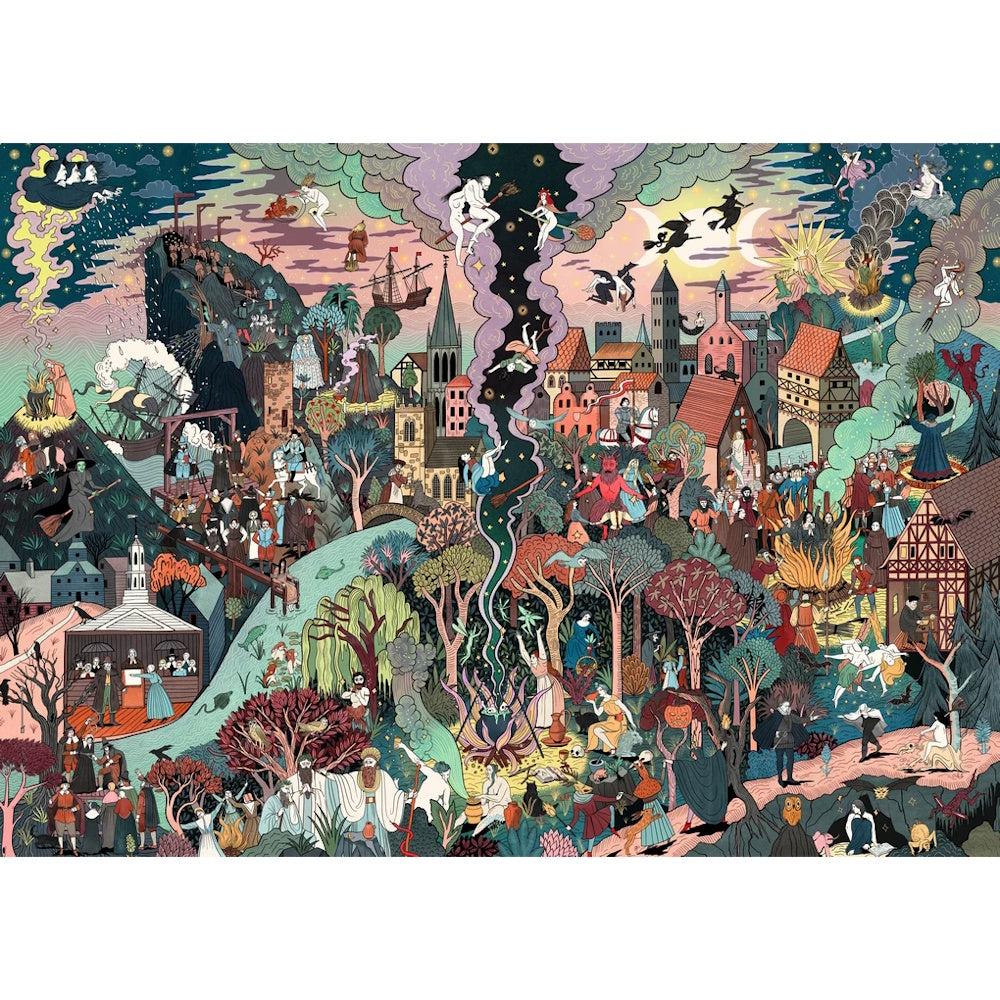 The World of Witches 1000 Piece Puzzle