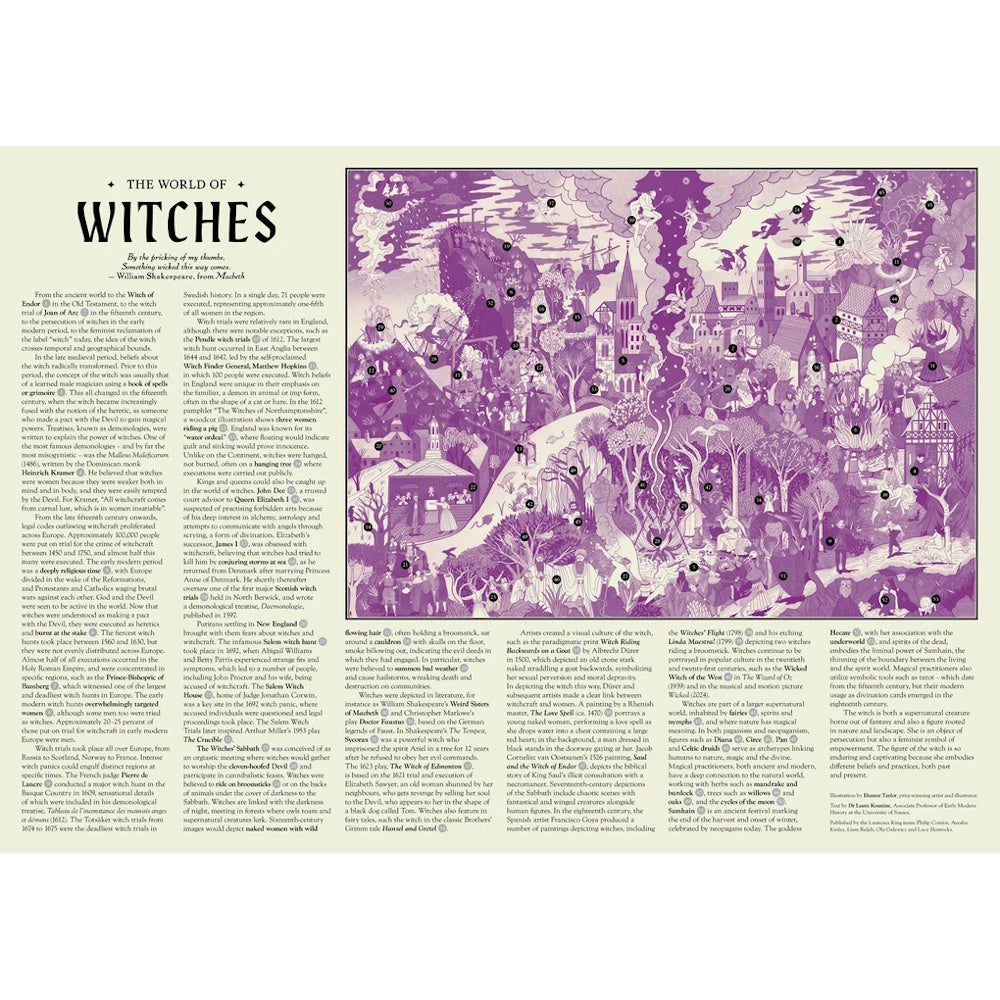 The World of Witches 1000 Piece Puzzle