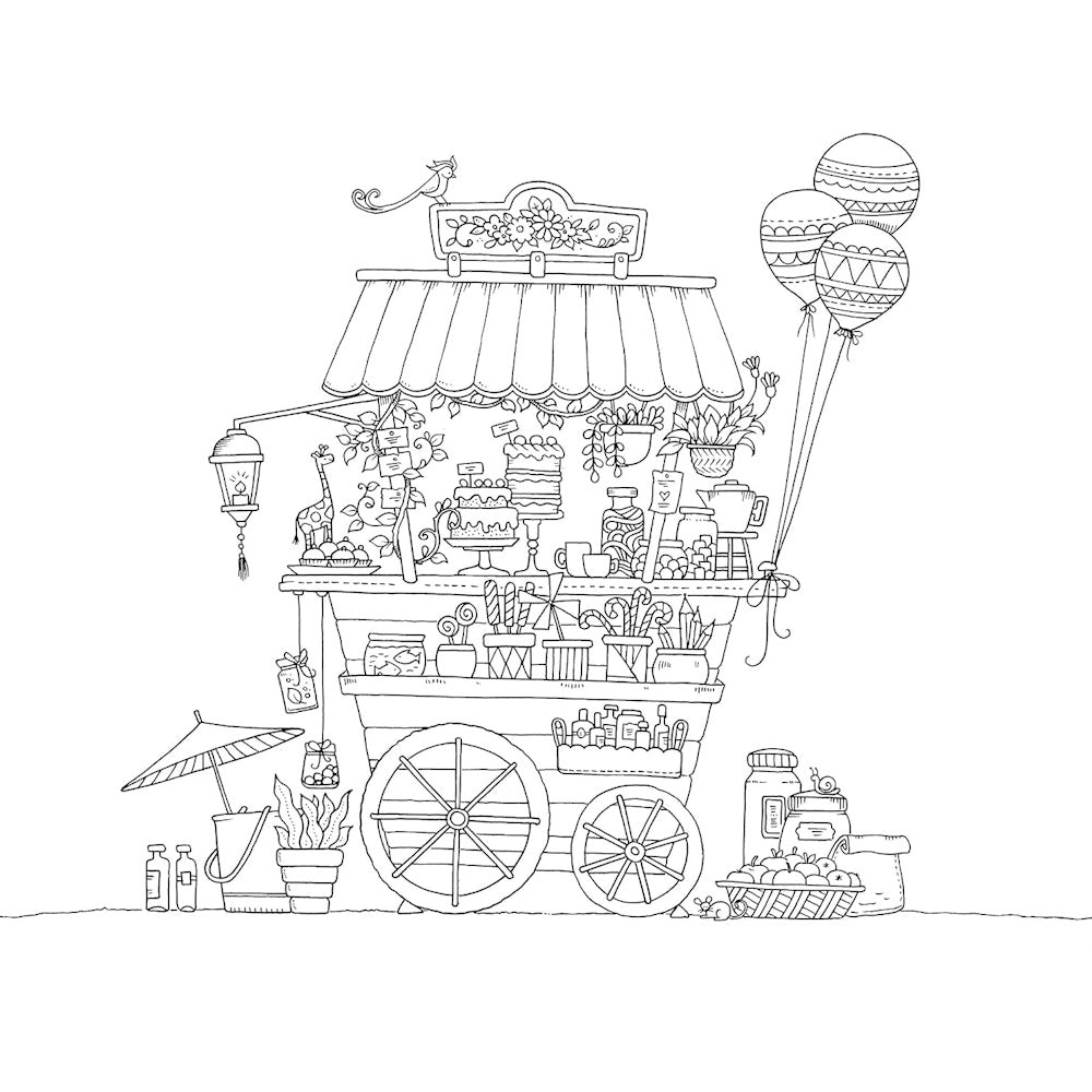 Worlds of Wonder: A Colouring Book for the Curious