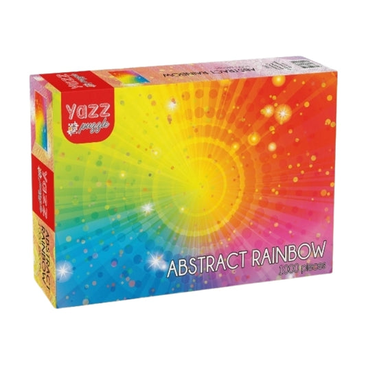 Yazz 1000 Piece Puzzle - Abstract Rainbow